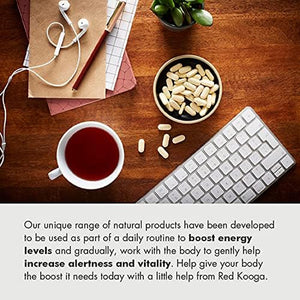 Red Kooga Ginseng Multivitamins and Minerals, with Vitamins B2, B6 and 12 and Niacin, Zinc and Iron, Pack of 32 Tablets