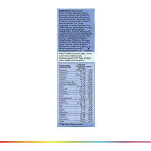 Health & Her Multivitamin for Women with Monthly Natural Cycles - Supplements for Women - Nutrition and Wellbeing Support for Menstrual Cycle - 1 Month Supply, 60 Tablets - Vegan & Gluten Free