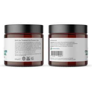 Benatural Essentials Premium Colloidal Silver Aloe Hydrogel 100G | Soothing Gel for Minor Burns, Scratches and Rashes | Antibacterial & Antifungal | PH Balanced | Manufactured in the UK