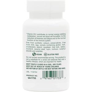 Naturesplus Shot-O B12 Methylcobalamin - High Strength, Active, Chewable Vitamin B12 Tablets - Energy Booster - Gluten Free, Vegan - 30 Berry Flavour Lozenges
