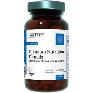 Patrick HOLFORD Optimum Nutrition Formula/The Ultimate, Multi-Vitamin & Mineral Supplement/For Daily & Long-Term Health / 24 Nutrients/Naturally Sourced / 60 Tablets/Vegan/For Women & Men