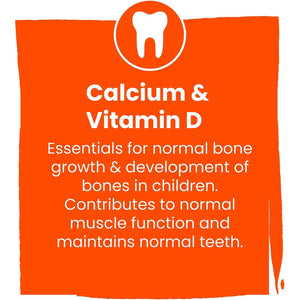 Haliborange Big Multivitamin | Vitamin a | Vitamin D | Calcium | Strawberry | 90