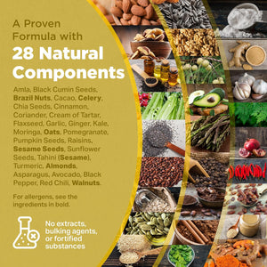 Strength & Spices Anti-Inflammatory, Muscle and Joint Care Supplements for Mobility and Recovery, Turmeric Capsules with 28 Powerful Ingredients, Vegan and All-Natural, 1000Mg, 60 Capsules, Refill