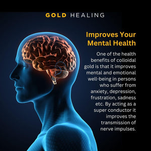 GOLD HEALING True COLLOIDAL Gold 500Ml - 99.99% 24Ct Pure Gold, Superior Concentration, High 60Ppm Made in the UK