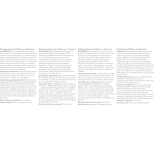 Potassium Citrate Tablets 1300Mg | with Added Vitamin C | 180 Tablets = 3 Month Supply | Vegan-Friendly Formula | Made in the UK