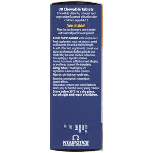 Vitabiotics Wellkid Multi-Vitamin Smart Chewable - 30 Tablets