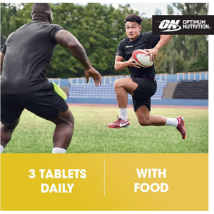 Optimum Nutrition Opti-Men Multi-Vitamin Supplements for Men with Vitamin D, Vitamin C, Vitamin B6 and Amino Acids, Unflavoured, 60 Servings, 180 Capsules