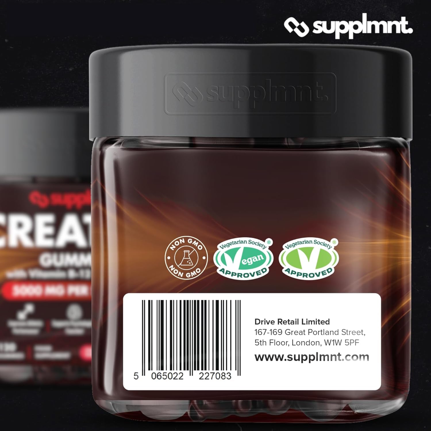 Creatine Gummies 5000Mg 120Ct Max Strength Muscle Growth/Recovery Supplements for Men & Women Creatine Monohydrate, B12 & L-Taurine Vegan Gym Pre Workout Chewable Gummies, 1 Month Supply (Cola)