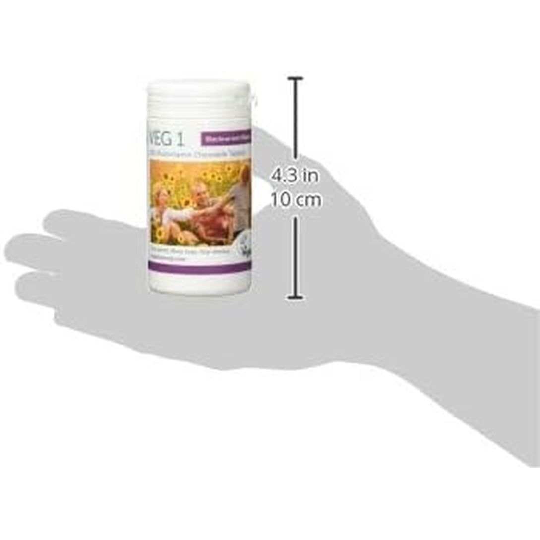 Veg1 Blackcurrant Multivitamins and Minerals Tablets - Pack of 180 Tablets