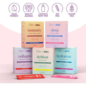 Applied Nutrition - Coleen Rooney - Marine Collagen - Anti-Aging Formula - Best Skin Rejuvenation - Best Joint Support - Radiant Complexion - (14 Sachets - 12.5G Each) (Strawberry)