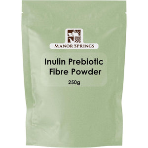 Inulin Prebiotic Fibre Powder 250G by Manor Springs