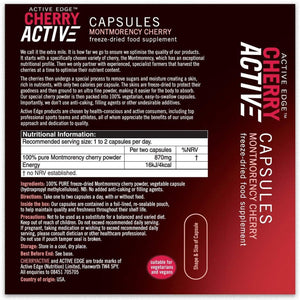 Cherry Active Montmorency Cherry Capsules (Cherry Active) 60'S (Pack of 4)