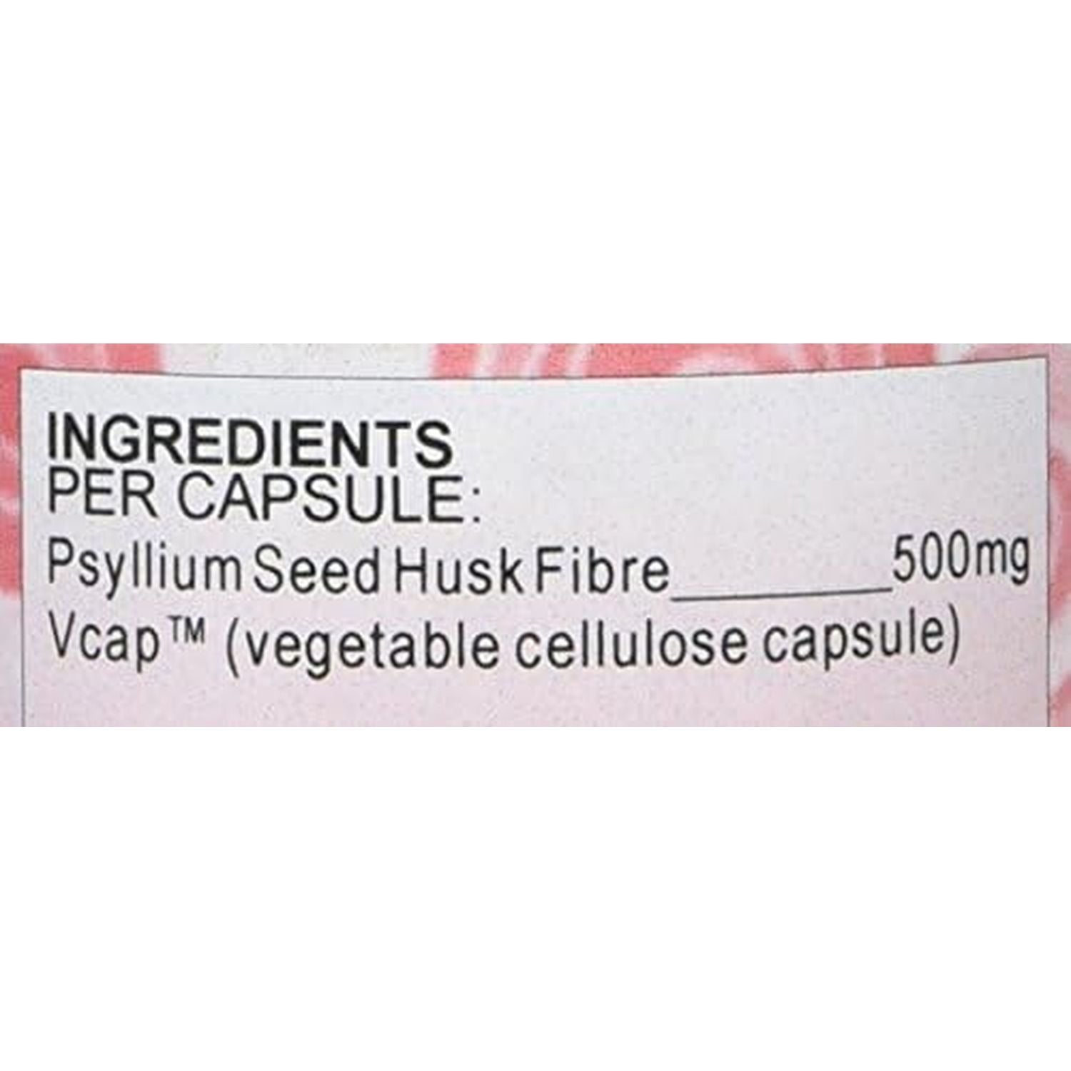 Health plus Psyllium Seed Husk Fibre 500Mg Digestive Health Supplement - 90 Capsules