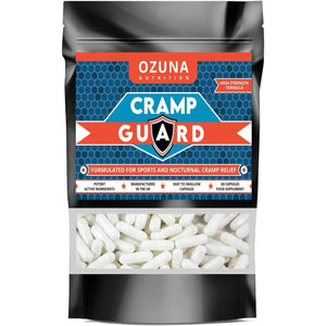 Cramp Guard Magnesium Supplement | Sports & Nocturnal Cramp Relief | Highly Bioavailable Magnesium Citrate, Vitamin D3 & Calcium | Muscle, Leg Cramps & Restless Leg Syndrome (RLS) Relief, 60 Capsules