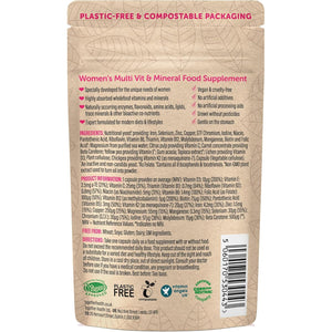 Women’S Multi Vitamin & Mineral – Together Health – Specially Formulated for Women – 22 Nature-Based Nutrients – Vegan Friendly – Made in the UK – Pack of 2-60 Vegecaps