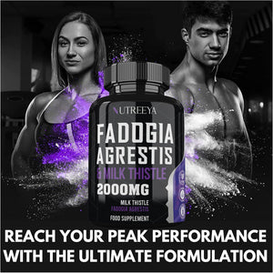 Fadogia Agrestis 2000Mg 90 Vegan Tablets High Strength Fadogia Agrestis Extract Supplements - Athletic Performance & Muscle - Gluten Free Non-Gmo (Not Fadogia Agrestis Capsule) 90