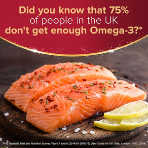 Seven Seas Cod Liver Oil One-A-Day Omega-3 Fish Oil and Vitamin D, 120 Capsules, 4 Months Supply