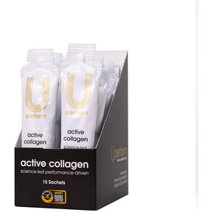 U Perform - Sports Muscle Recovery Supplement - High Protein Liquid Collagen Drink - Great for Joints Repair - Citrus Tasting and Natural Ingredients Based (8000Mg) (14 Sachets)