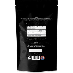 Nutrality Glutathione Supplement 500Mg | Premium Glutathione for Skin Health, Enhanced Immunity, Defence & Detox | Energy & Vitality Boost | Superior Absorption & Effectiveness | 30 Capsules