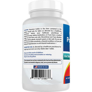 Best Naturals Potassium Iodide 65 Mg - Dietary Supplement, 60 Tablets