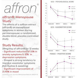 Affron® Saffron Complex - Saffron, Choline, Quercetin & Omega 3-3.5% Leptricrosalides® - Contains Crocins, Crocetin and Safranal - 60 Capsules - UK Made - Zero Additives - Vegan - Pullulan