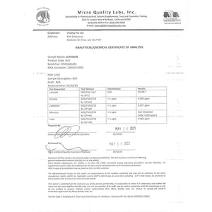 Vp Vitality Pro Luteolin 100Mg X 90 Capsules - Third Party Tested - Senolytic Luteolin Supplement - Vitality Pro