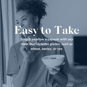 Biocare Glutenzyme plus - Enzyme Complex with Live Bacteria - Food Supplement Suitable for Vegetarians and Vegans - 30 Capsules