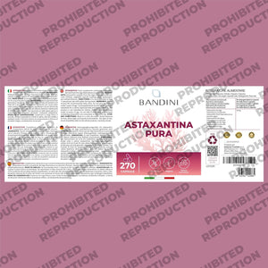 Bandini® Pure Astaxanthin 18 Mg | 270 High Strength Capsules | 9 Months Supply | Powerful Antioxidant from Haematococcus Pluvialis Algae | Astaxantine Supplement, Magnesium Stearate & Gmo-Free | Vegan