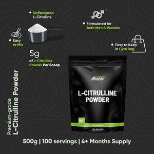 L-Citrulline Powder 500G Unflavoured by Freak Athletics