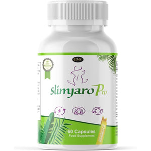 Slimjaro Pro Weight Management Capsules – Natural Energy & Metabolism Support with L-Carnitine, Garcinia Cambogia, 60 Vegan Capsules