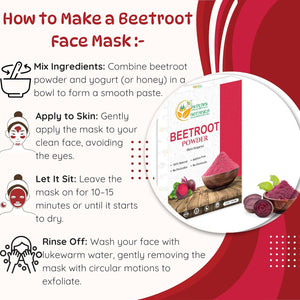 Herbs Botanica Beetroot Extract Powder 5.3 Oz, 150 GMS Nitric Oxide Booster, Boost Stamina and Increases Energy, Beet Root Powder Natural