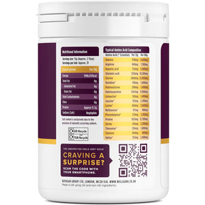 Collagen Powder, Gold Standard Bovine Collagen Peptides Powder by Wellgard - High Levels of the 8 Essential Amino Acids, Collagen Supplements, Halal & Kosher, Made in UK