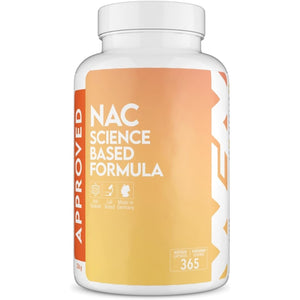WFN Approved NAC 800 Mg per Capsule - N-Acetyl-L-Cysteine - 365 Capsules Annual Supply - Highly Dosed, Vegan, without Additives - Produced & Laboratory Tested in Germany