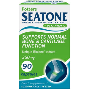 Potter'S Herbals Seatone Super Strength Green Lipped Mussel Extract | Helps Maintain Joint Mobility | 90 Capsules