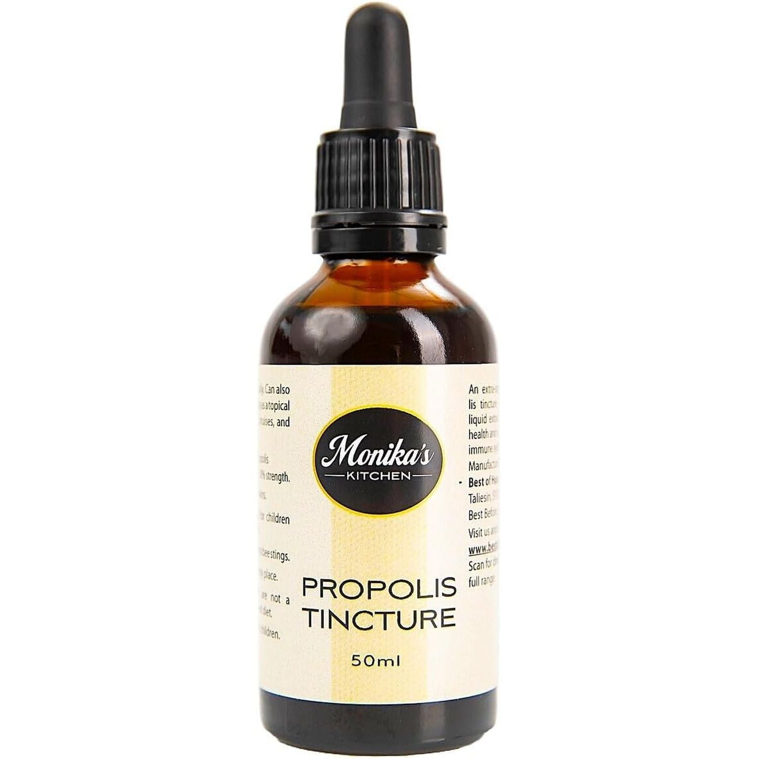 Bee Propolis Liquid Extract 50Ml - Extra Strength Tincture 50% - Immune Booster