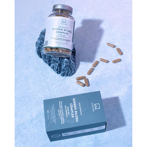 Ginkgo Biloba High Strength -7500Mg (50:1 Extract) + Bacopa Monnieri, Ginseng and Ginkgo Biloba Herbal Supplements + VIT B6, B1, B2, & Zinc -180 Nootropic Ginkgo Biloba Capsules - Packed W/Flavonoids