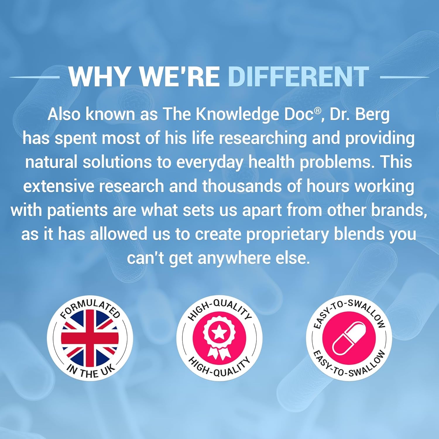 Dr. Berg Bio Cultures Complex Probiotics with Prebiotics | 60 Billion CFU | Prebiotic and Probiotic Supplements with Lactobacillus and Bifidobacterium Strains