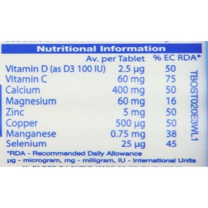 Vitabiotics Osteocare Fizz - 20 Count (Pack of 1) Effervescent Tablets