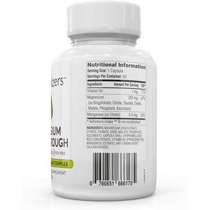 Bioptimizers Magnesium Breakthrough Supplement | Has 7 Forms of Magnesium: Glycinate, Malate, Citrate, and More | Natural Sleep and Brain Supplement | 60 Capsules