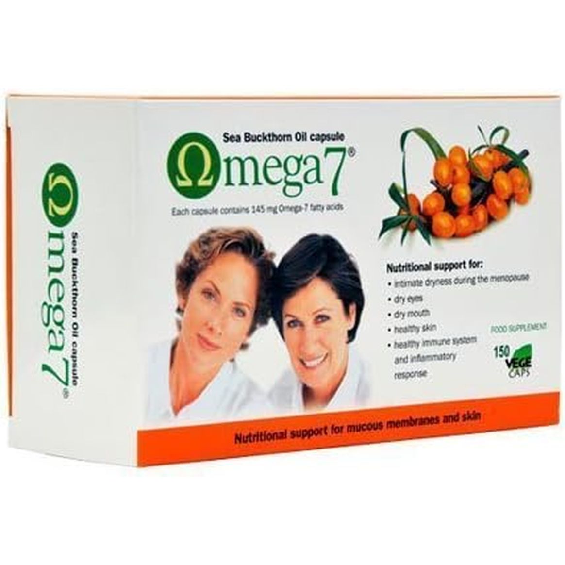Pharma Nord Omega 7 Sea Buckthorn Oil 150 Capsules
