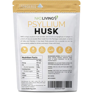Psyllium Husk Powder by NKD Living 1Kg (2 X 500G)