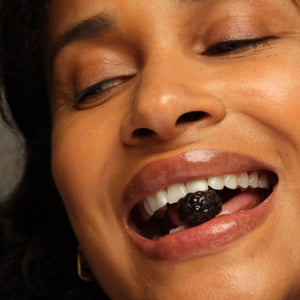 DIRTEA Lion's Mane Mushroom Gummies Support Focus and Brain Wellness Vegan Sugar-Free 60 Gummies.