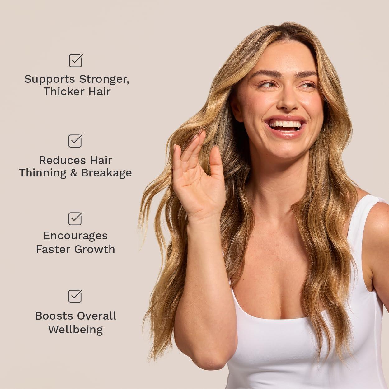 HAIR BURST Biotin Gummies - Skin & Nails Vitamin Supplement 1 Month