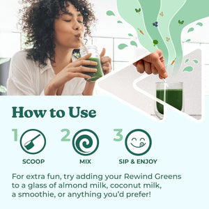 Vital Vibe Super Greens Powder 30 Servings - with Prebiotics, Probiotics & 3G Fiber - Spirulina, Chlorella for Gut Health, Energy & Digestion - Mango Flavor, Vegan, Zero Sugar