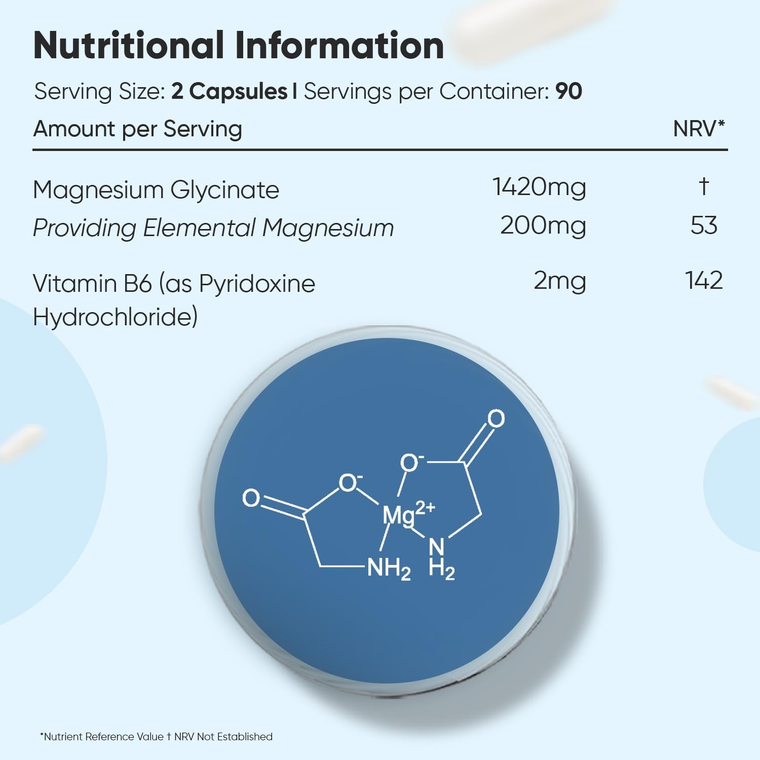 Weightworld Magnesium Glycinate 1422Mg | with Added Vitamin B6 | 180 Vegan Capsules | 3 Months Supply | Non-Gmo & GMP- Approved Magnesium Supplements for Men & Women | Made in the UK