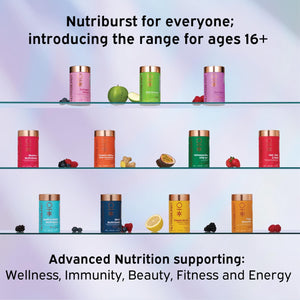 Nutriburst Trolls Kids Defencedynamo - Immune Support & Energy - Vitamin D3 (25Μg), Vitamin C (90Mg) + Black Elderberry Extract (50Mg) - Vegan + Chewable + Sugar Free - Blueberry Flavour - 60 Gummies