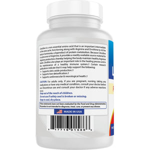 Best Naturals L-Citrulline Capsules - 1500Mg/Serving - Non-Gmo - Gluten Free - 90 Capsules (90 Count (Pack of 1))