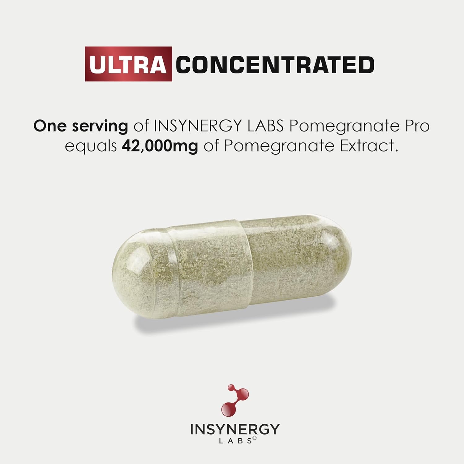 Pomegranate Capsules 42,000Mg (Maximum Dose in UK) Superior 90% Ellagic Acid, High Strength Pomegranate Supplement Extract 90 Vegan Capsules