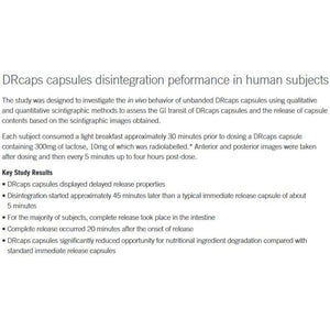 DR T&T Acid Resistant Delay Release Drcaps® Capsules Capsule Size000 Size 000 Clear (100)