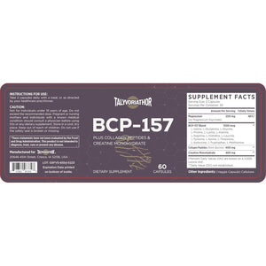 BC 157 Capsules, Body Support Supplement, High-Potency Formula, Clean Ingredients, No Artificial Additives